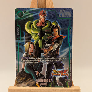 Dragonball Tcg Fusion World - New Adventure - Android 17 - Dokkan Rare FB01-077 FRENLY BRICKS - Open 7 Days