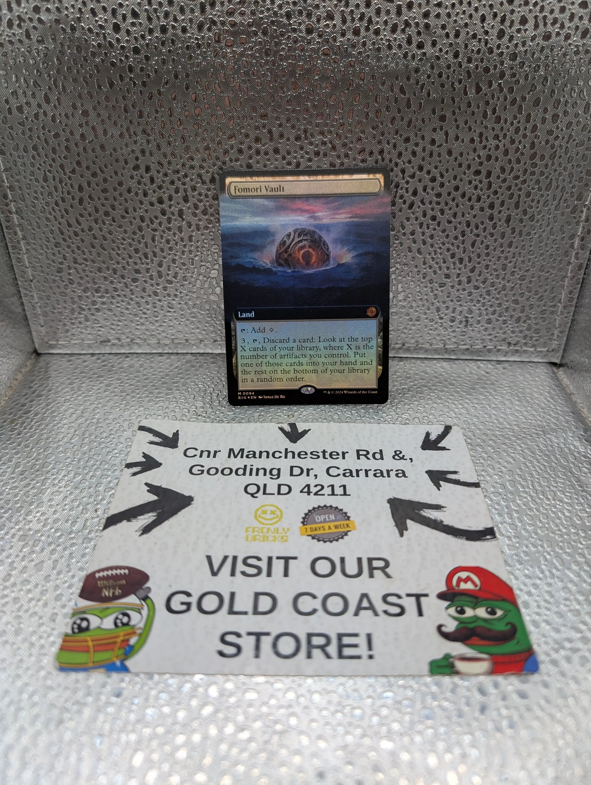 Fomori Vault (Extended Art) -Foil Near Mint MTG 0024 FRENLY BRICKS - Open 7 Days