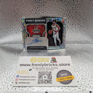 2022-23 SHAEDON SHARPE Panini Prizm - Fast Break Rookie Autographs #FBR-SSB FRENLY BRICKS - Open 7 Days