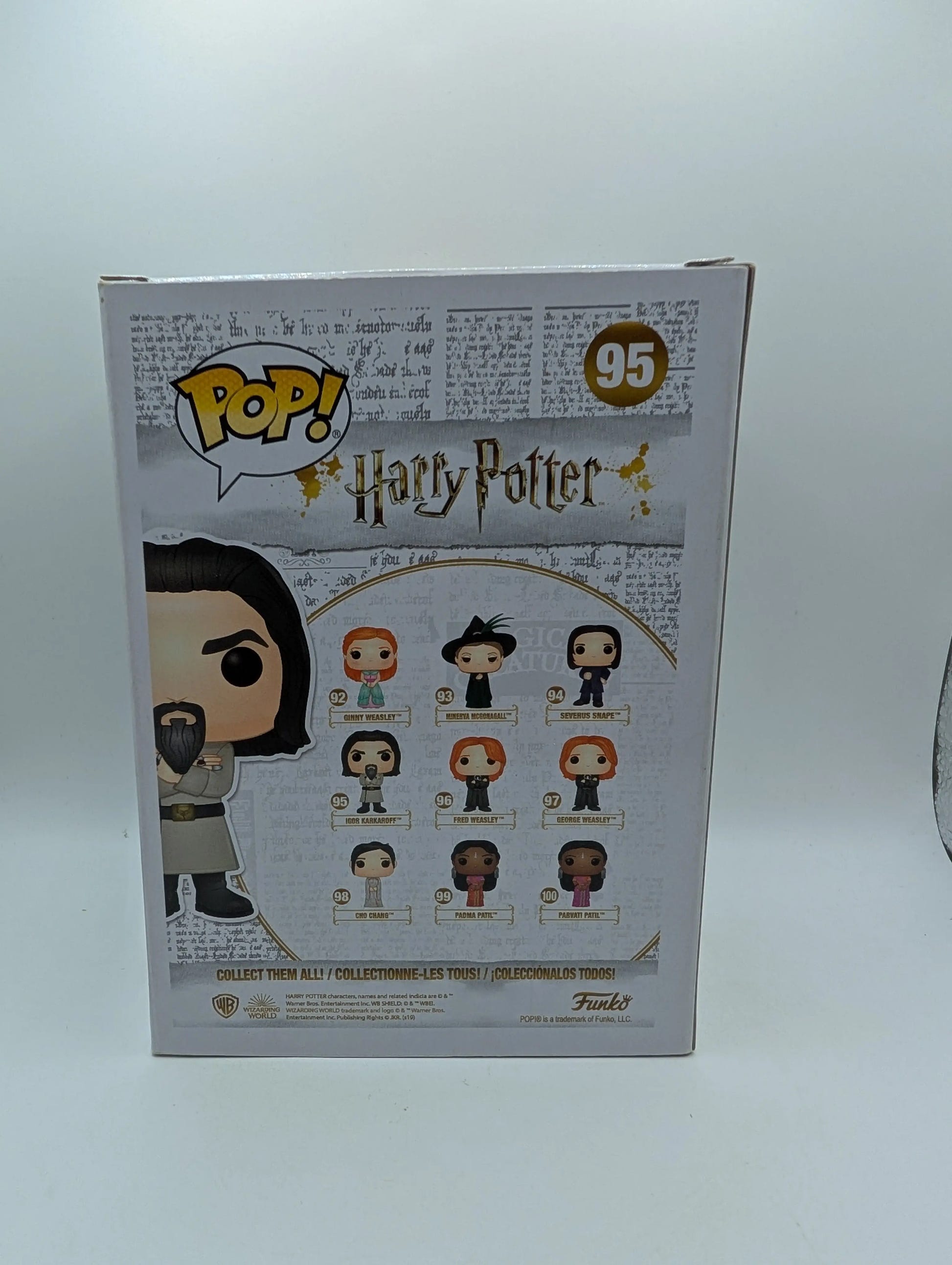 Funko POP! Harry Potter - Igor Karkaroff Yule Ball #95  FRENLY BRICKS - Open 7 Days image 3