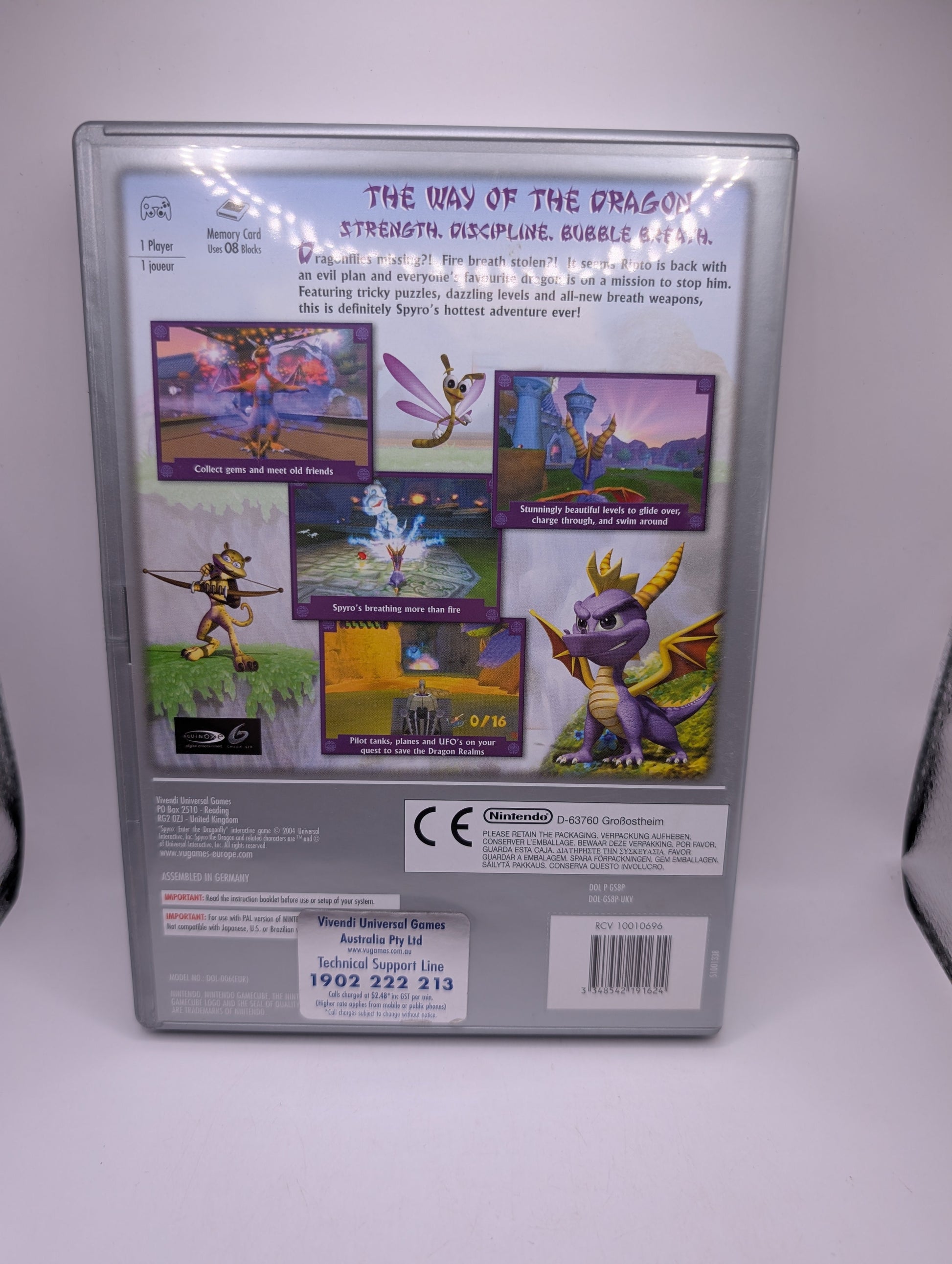 Spyro: Enter the Dragonfly Nintendo Gamecube PAL FRENLY BRICKS - Open 7 Days
