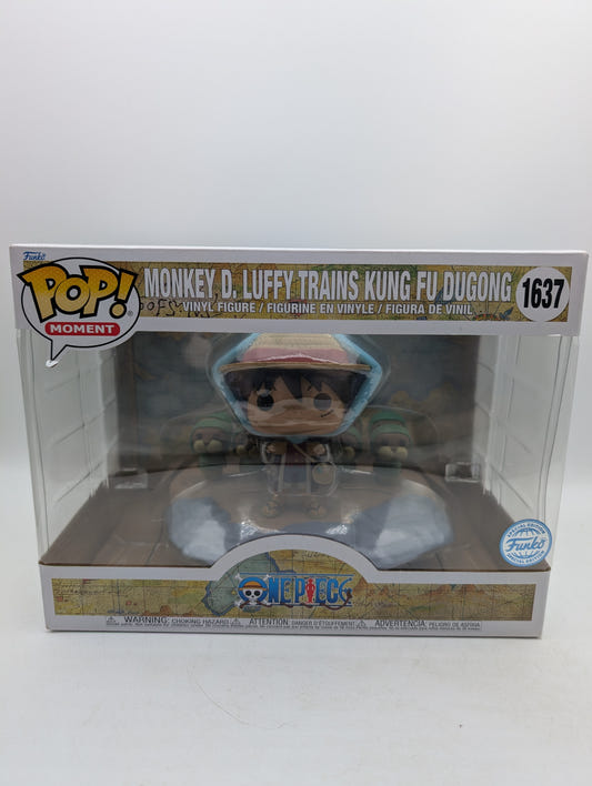 Funko Pop! Vinyl ONE PIECE Monkey D. Luffy Trains Kung Fu Dugong #1637
