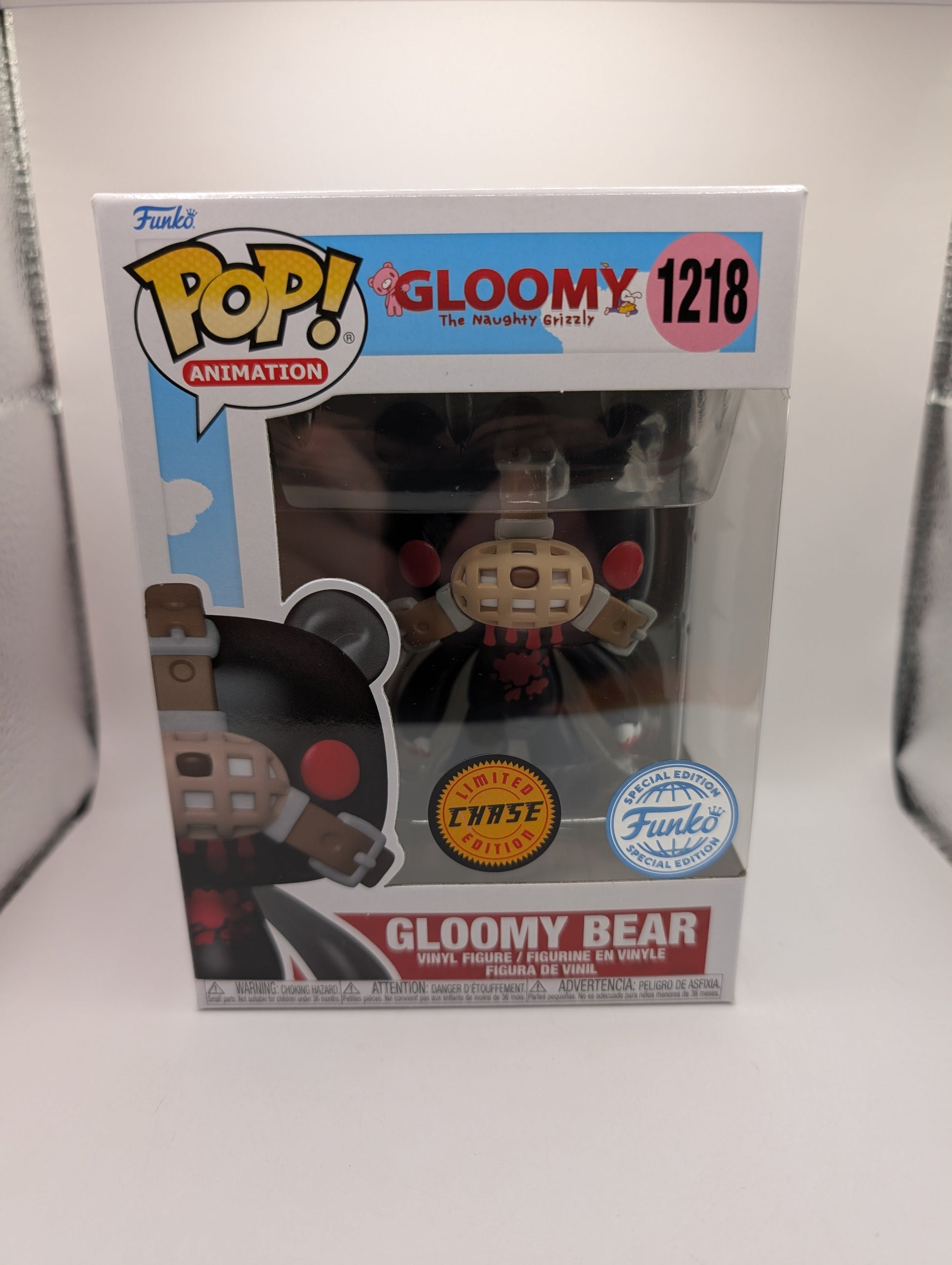 Gloomy Bear Black Chase - Naughty Grizzly Funko Pop! Vinyl Figure #1218 FRENLY BRICKS - Open 7 Days