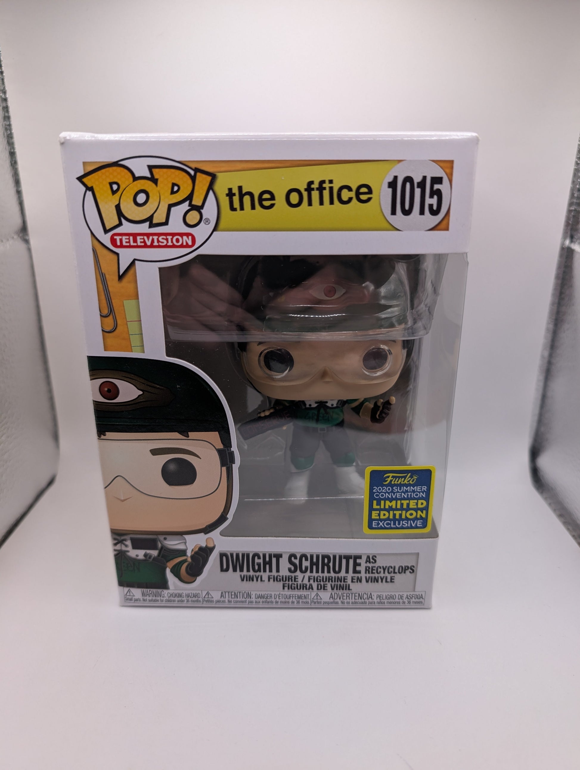 Dwight Schrute as Recyclops Funko Pop! Vinyl #1015 The Office SDCC 2020 FRENLY BRICKS - Open 7 Days