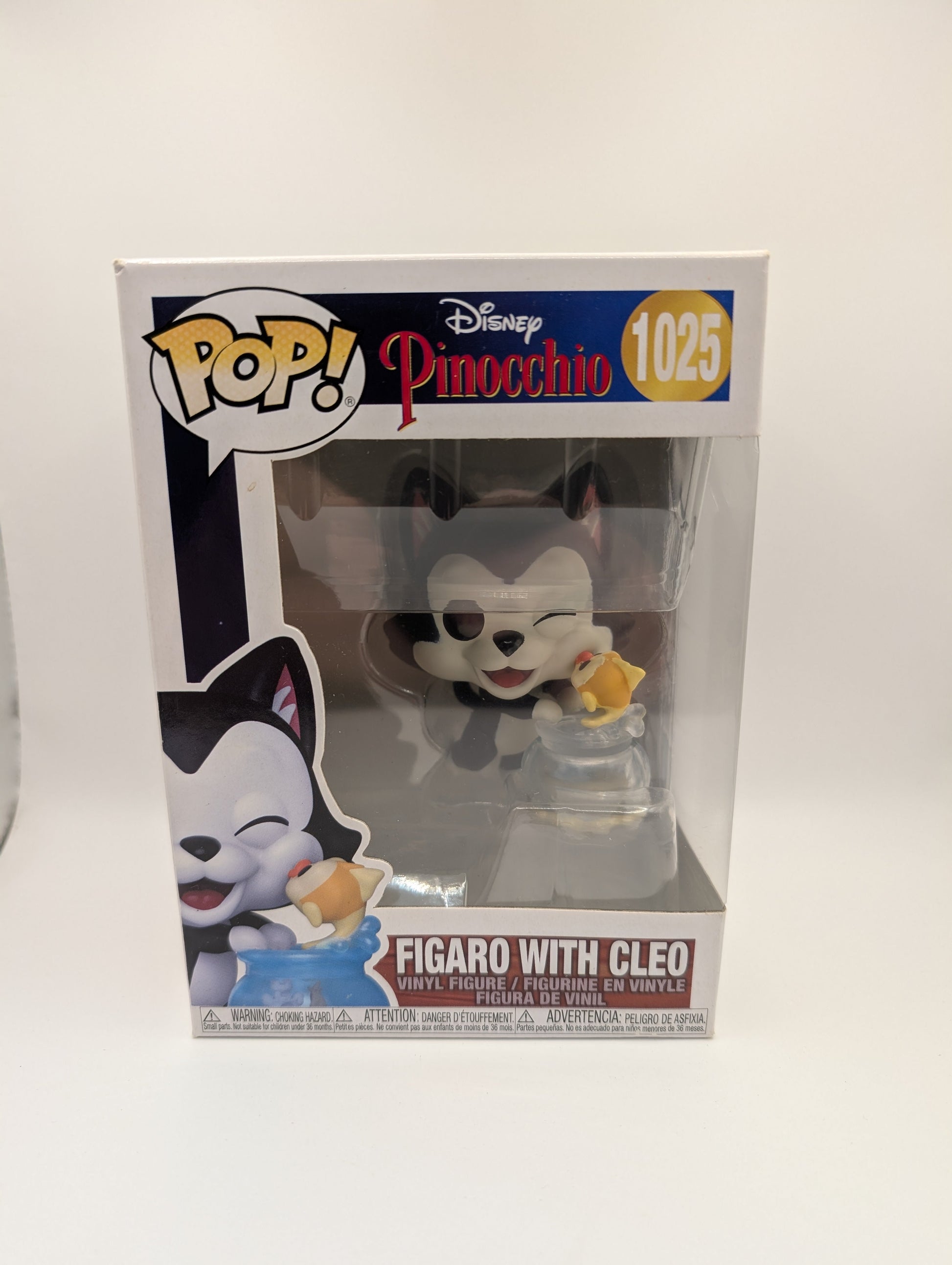 Funko Pop Disney Pinocchio Figaro With Cleo 80th Anniv #1025 Vinyl Figure FRENLY BRICKS - Open 7 Days