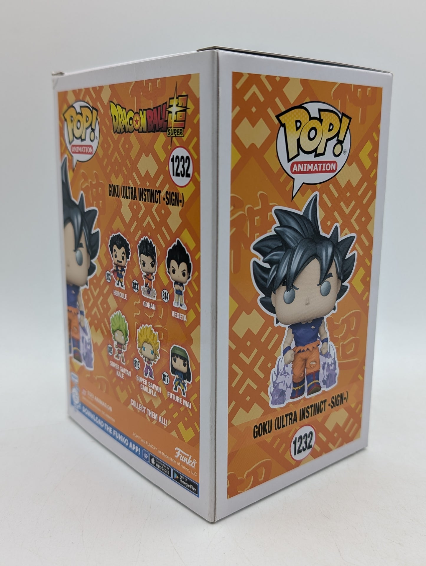 Funko Pop! Dragon Ball Goku Ultra Instinct Sign #1232 2022 Fall NYCC