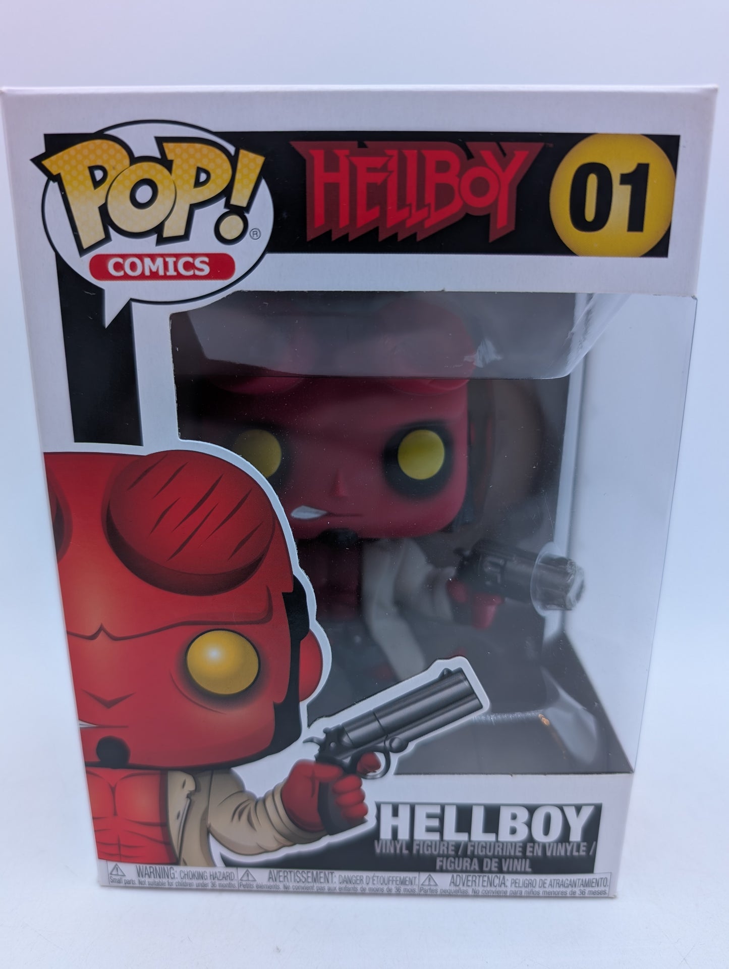 Funko POP! Comics Marvel Hellboy #01 Vinyl Figure