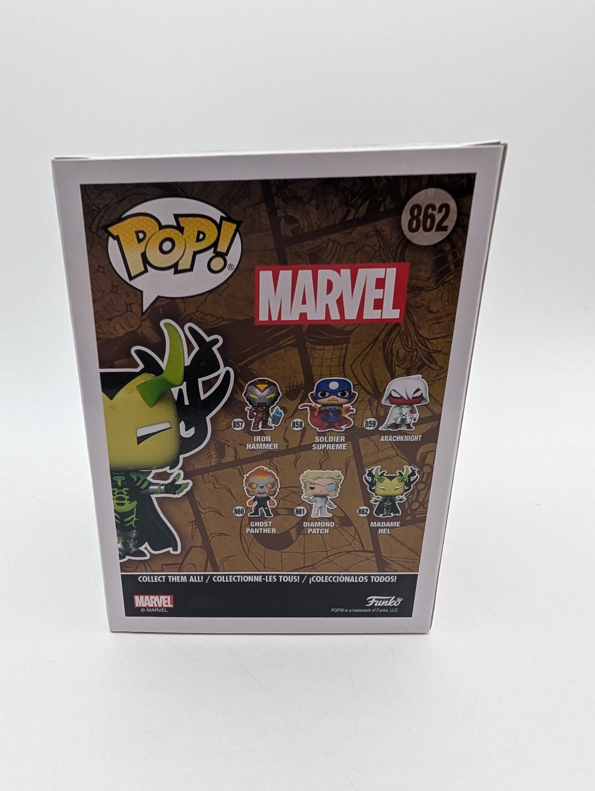 Marvel Funko Pop - Madame Hel - Infinity Warps - No. 862 FRENLY BRICKS - Open 7 Days