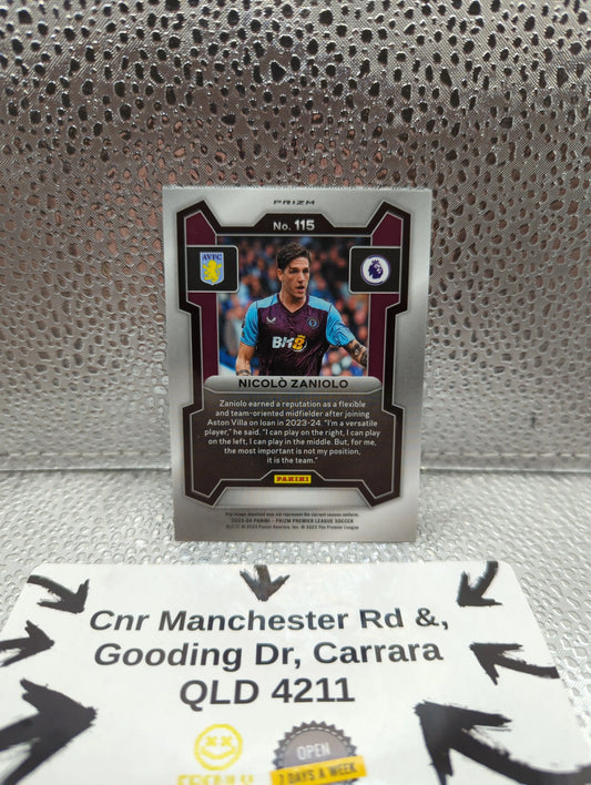 2023-24 Panini Prizm - Nicolo Zaniolo NEBULA - Aston Villa FRENLY BRICKS - Open 7 Days