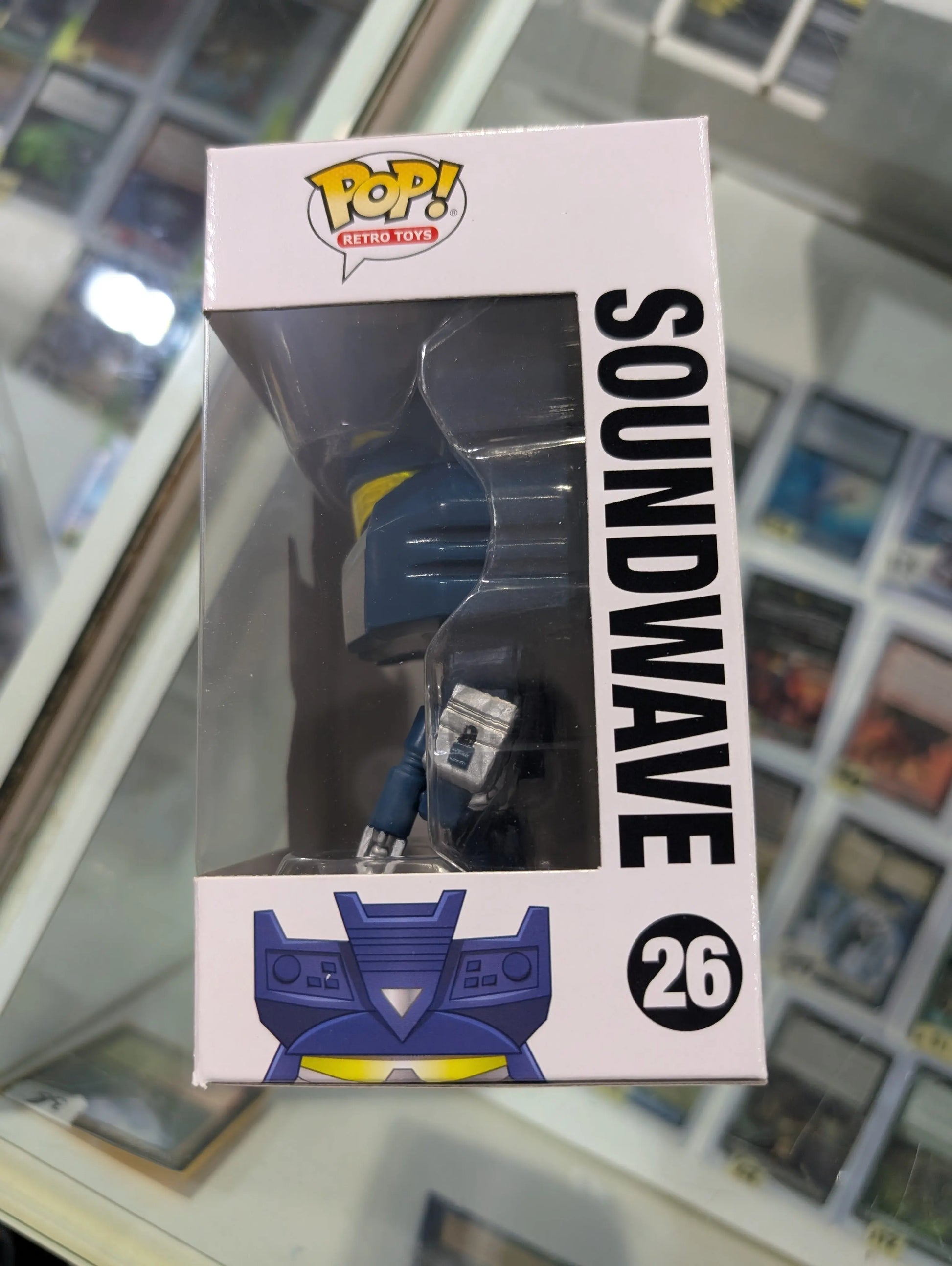Funko Pop! Transformers Soundwave #26 FRENLY BRICKS - Open 7 Days
