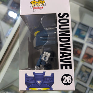 Funko Pop! Transformers Soundwave #26 FRENLY BRICKS - Open 7 Days