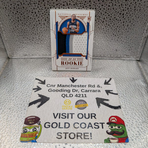 JETT HOWARD 2023-24 NATIONAL TREASURES #161 ROOKIE 4-COLOR PATCH ORANGE /75 RC FRENLY BRICKS - Open 7 Days