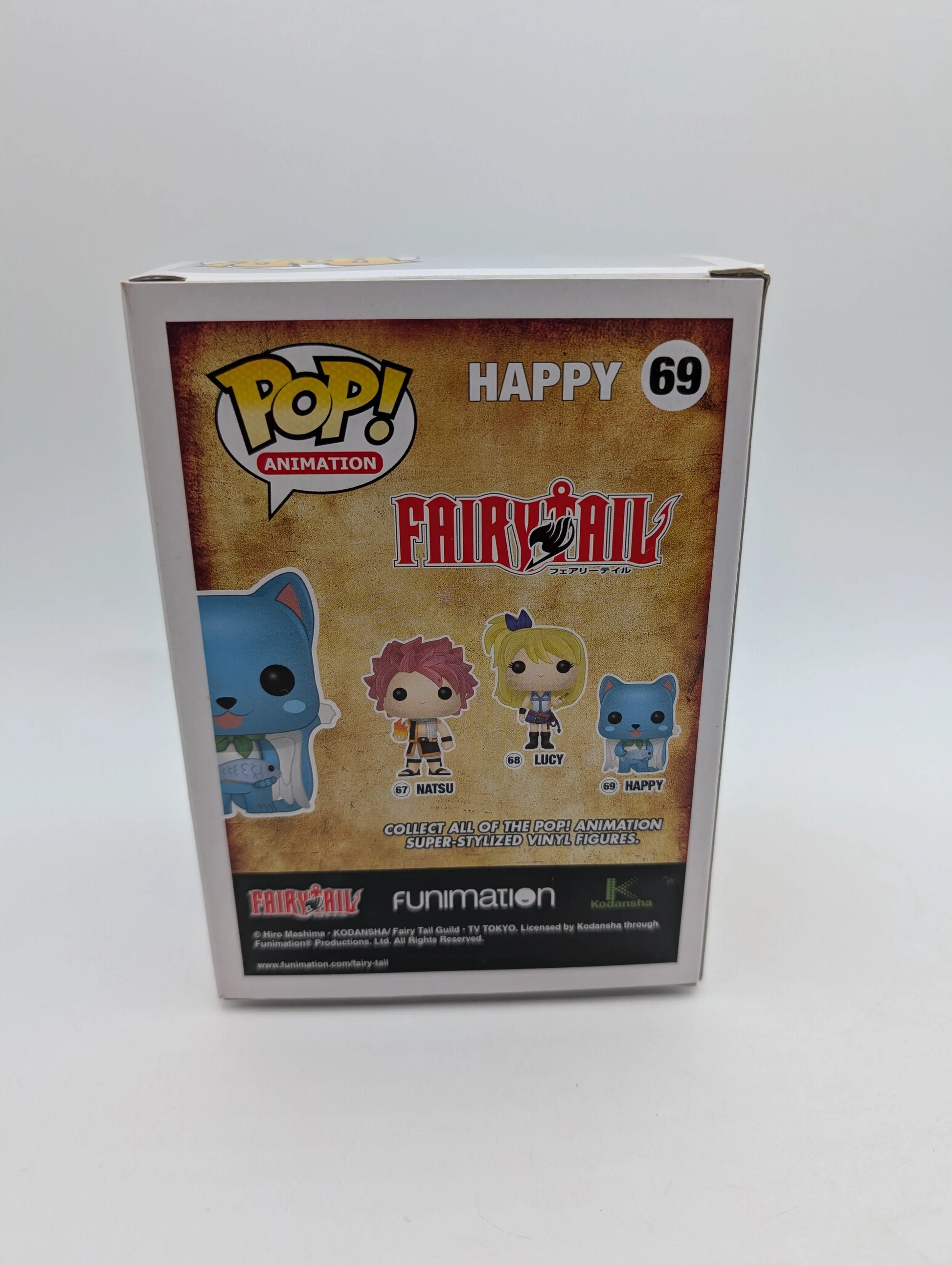 Funko Pop! Vinyl: Fairy Tail - Happy - (Flocked) - #69 Anime Cat FRENLY BRICKS - Open 7 Days