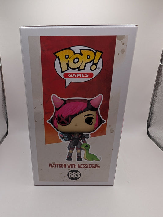 Funko Pop! Games: Apex - WATSON With NESSIE (Cyber Punked) #883 FRENLY BRICKS - Open 7 Days