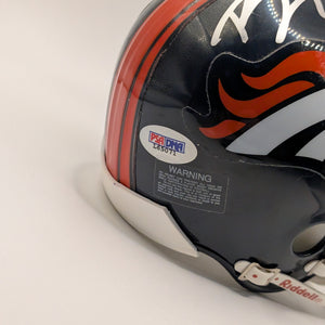 BRANDON LLOYD SIGNED AUTOGRAPHED MINI HELMET COA DENVER BRONCOS RAMS FRENLY BRICKS - Open 7 Days