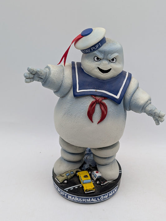 NECA Stay Puft Marshmallow Man Ghostbusters Head Knocker Bobble Head Figure 2008 FRENLY BRICKS - Open 7 Days