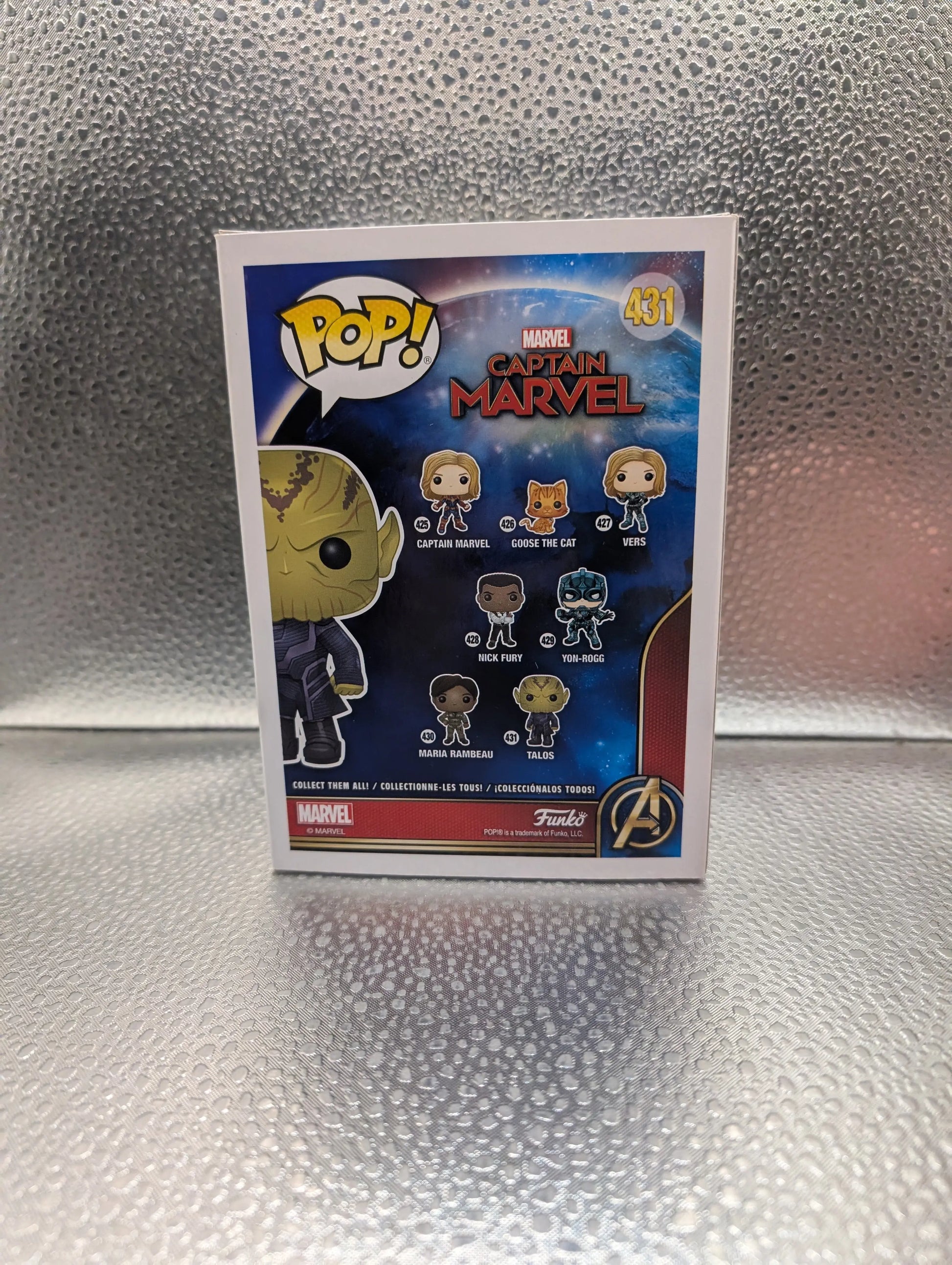 FUNKO Pop Vinyl Talos Marvel #431 FRENLY BRICKS - Open 7 Days