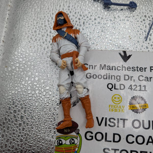 GI Joe Dollar General Storm Shadow orange white loose figure 2013 Ninja TGin Zu FRENLY BRICKS - Open 7 Days