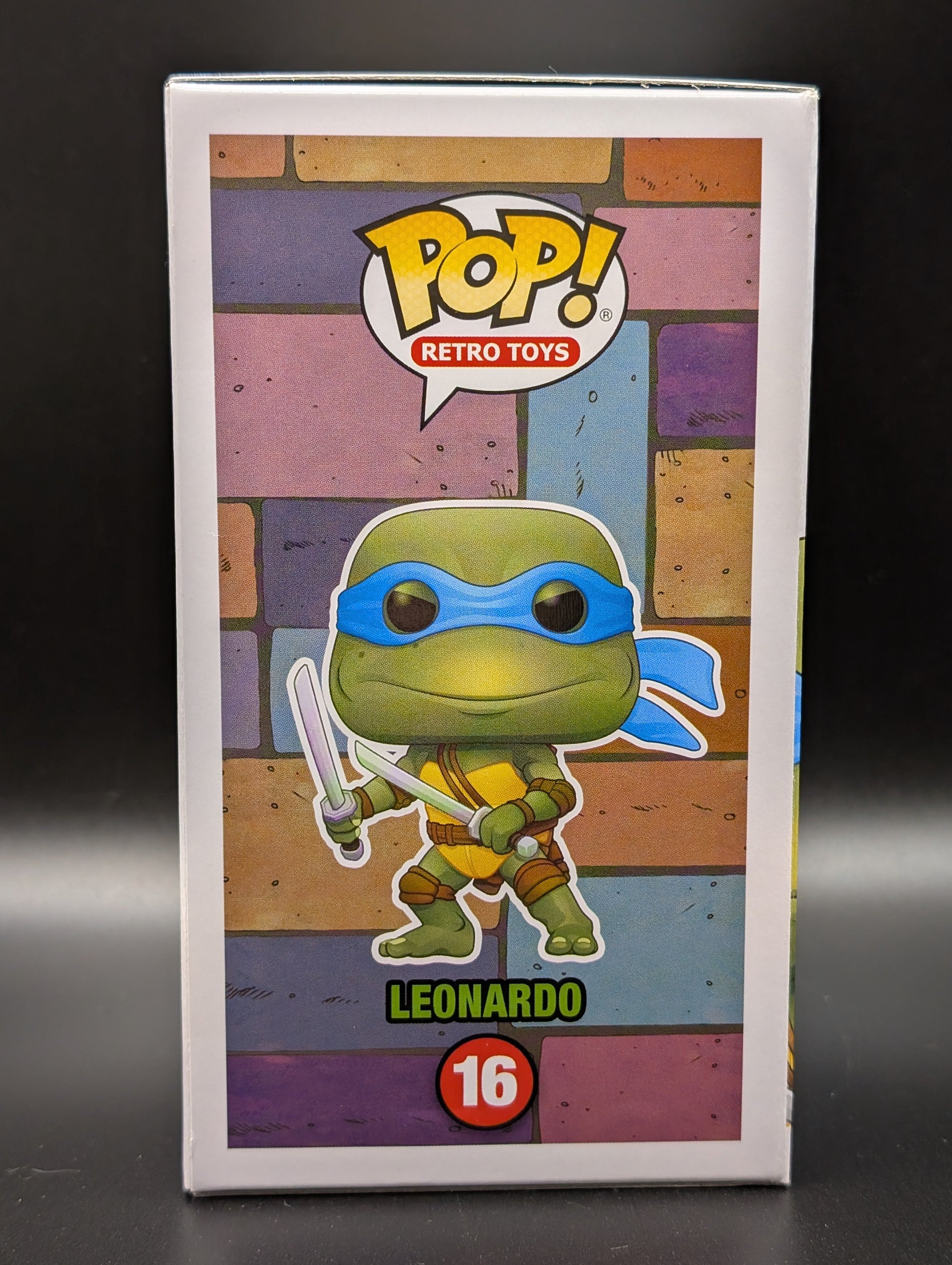 Funko POP! Tv Teenage Mutant Ninja Turtles #16 Leonardo Vinyl Collectable FRENLY BRICKS - Open 7 Days