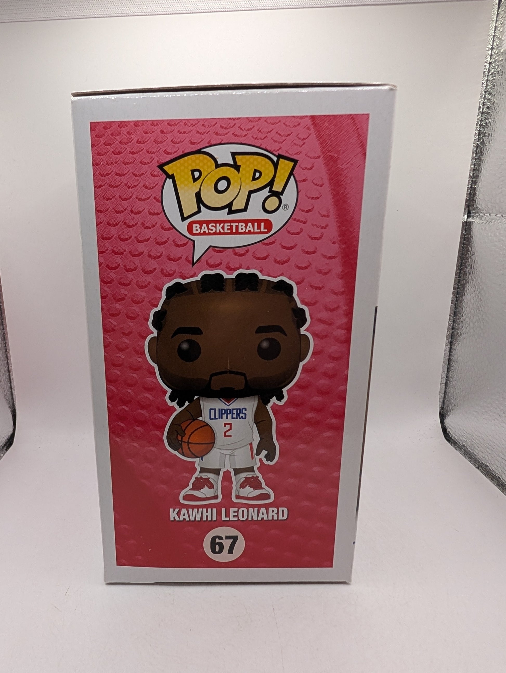 Funko POP! NBA #67 Kawhi Leonard - LA Clippers - White Jersey (Vaulted) FRENLY BRICKS - Open 7 Days