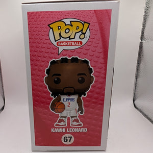 Funko POP! NBA #67 Kawhi Leonard - LA Clippers - White Jersey (Vaulted) FRENLY BRICKS - Open 7 Days