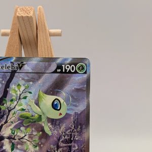 Pokémon TCG Celebi V Fusion Strike 245/264 Holo Full Art FRENLY BRICKS - Open 7 Days