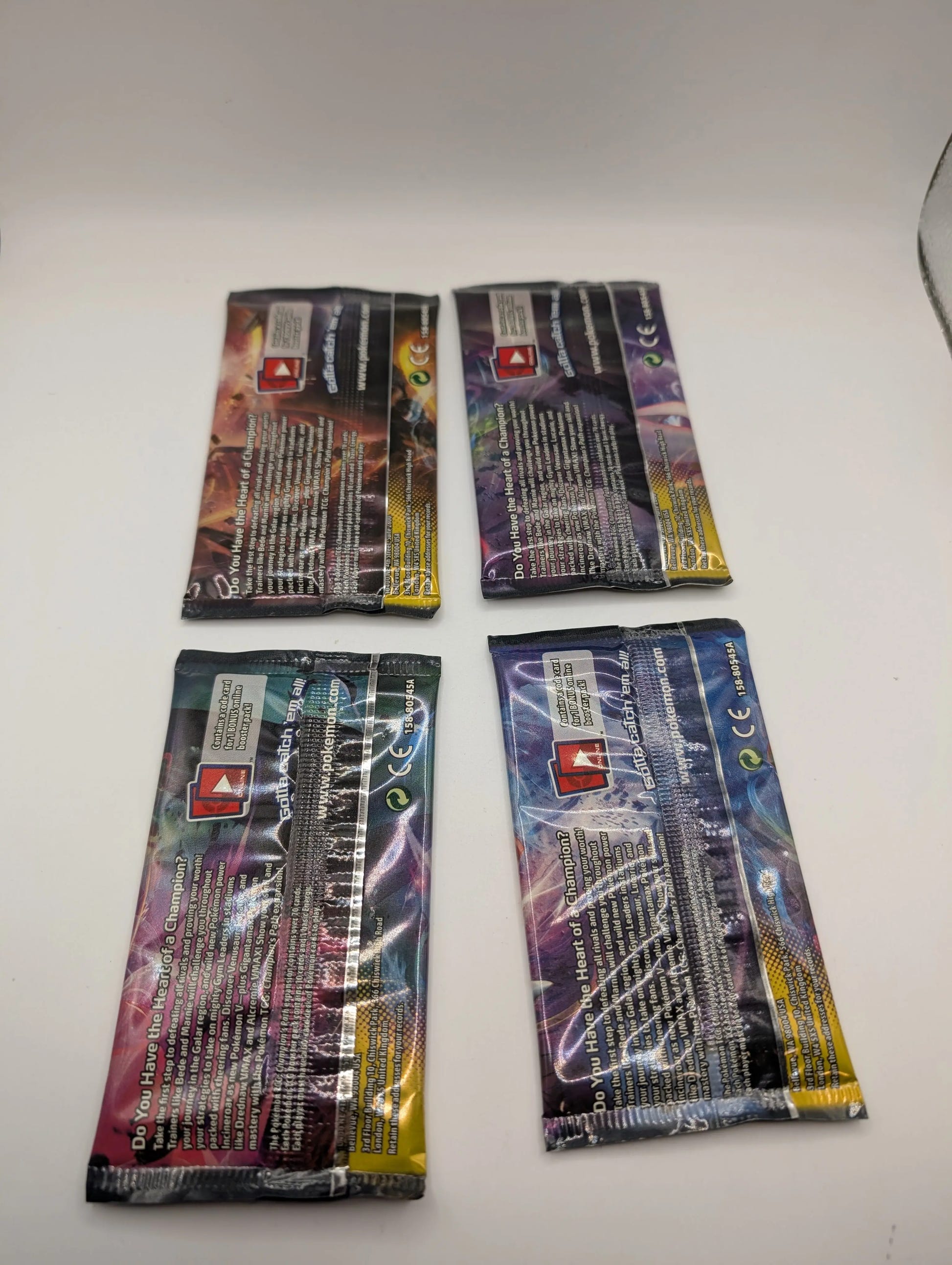 Pokémon TCG - Champions Path Booster Pack x4 - Art Set Sealed, photo 5 image 5