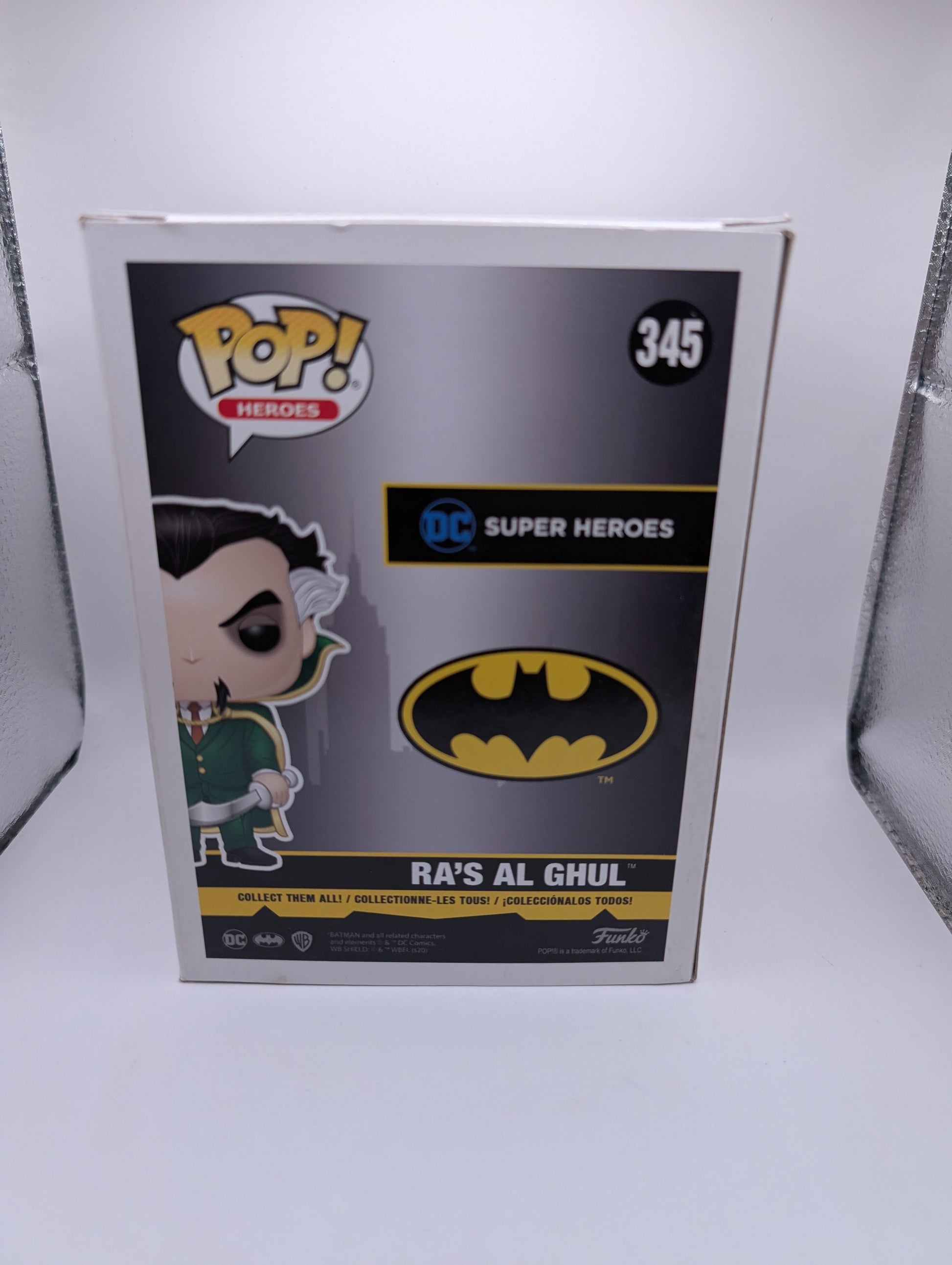 DC Comics Ras Al Ghul SDCC Exclusive Pop! Vinyl Figure #345 FRENLY BRICKS - Open 7 Days