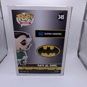 DC Comics Ras Al Ghul SDCC Exclusive Pop! Vinyl Figure #345 FRENLY BRICKS - Open 7 Days