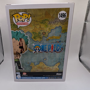 RORONOA ZORO (Nothing Happened) #1496 Funko POP! One Piece Hot Topic Exclusive FRENLY BRICKS - Open 7 Days