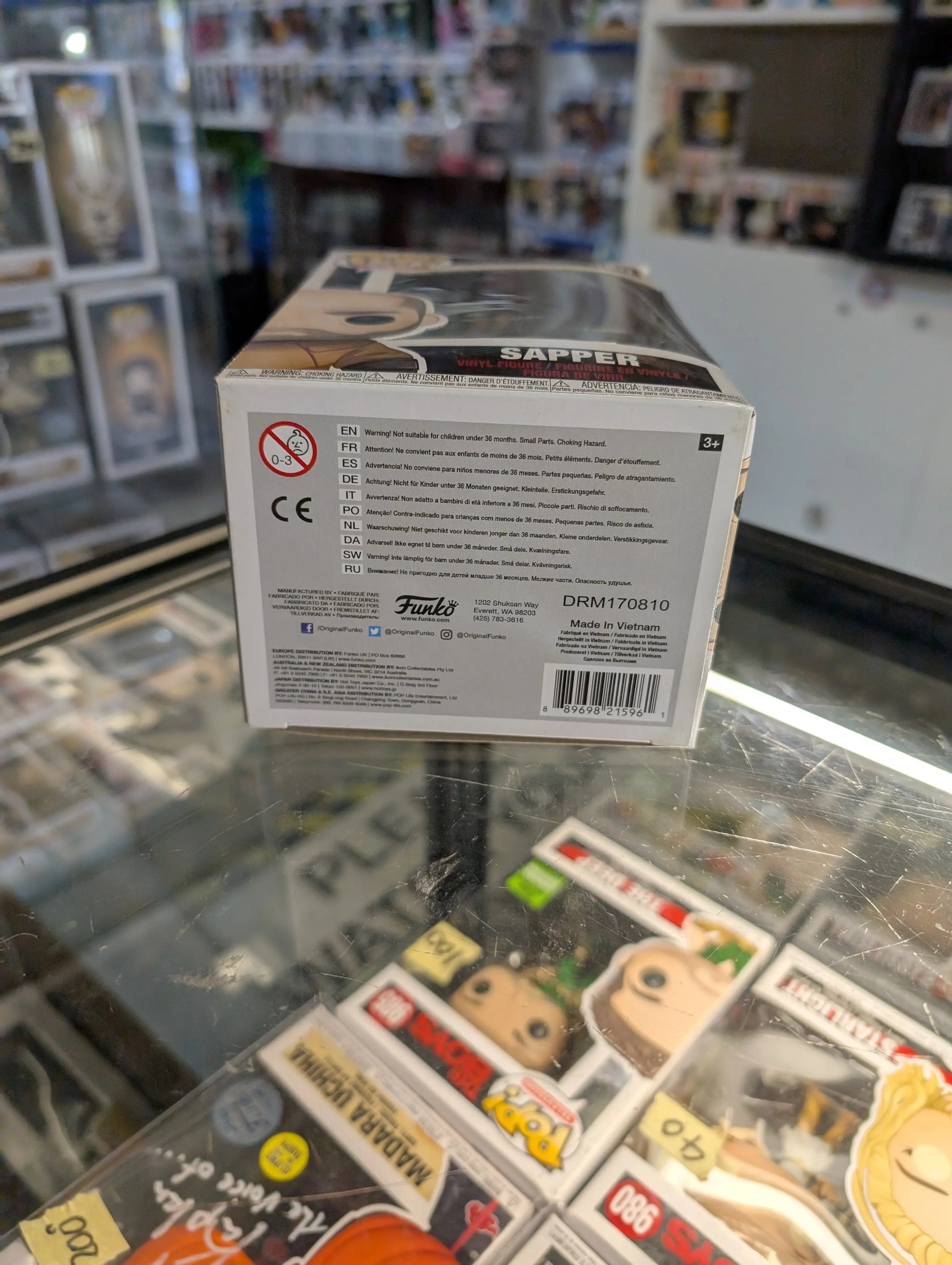 FUNKO Pop Vinyl Sapper #480 FRENLY BRICKS - Open 7 Days