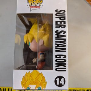Goku Super Saiyan Dragon Ball Z Anime Funko Pop #14 Vaulted FRENLY BRICKS - Open 7 Days