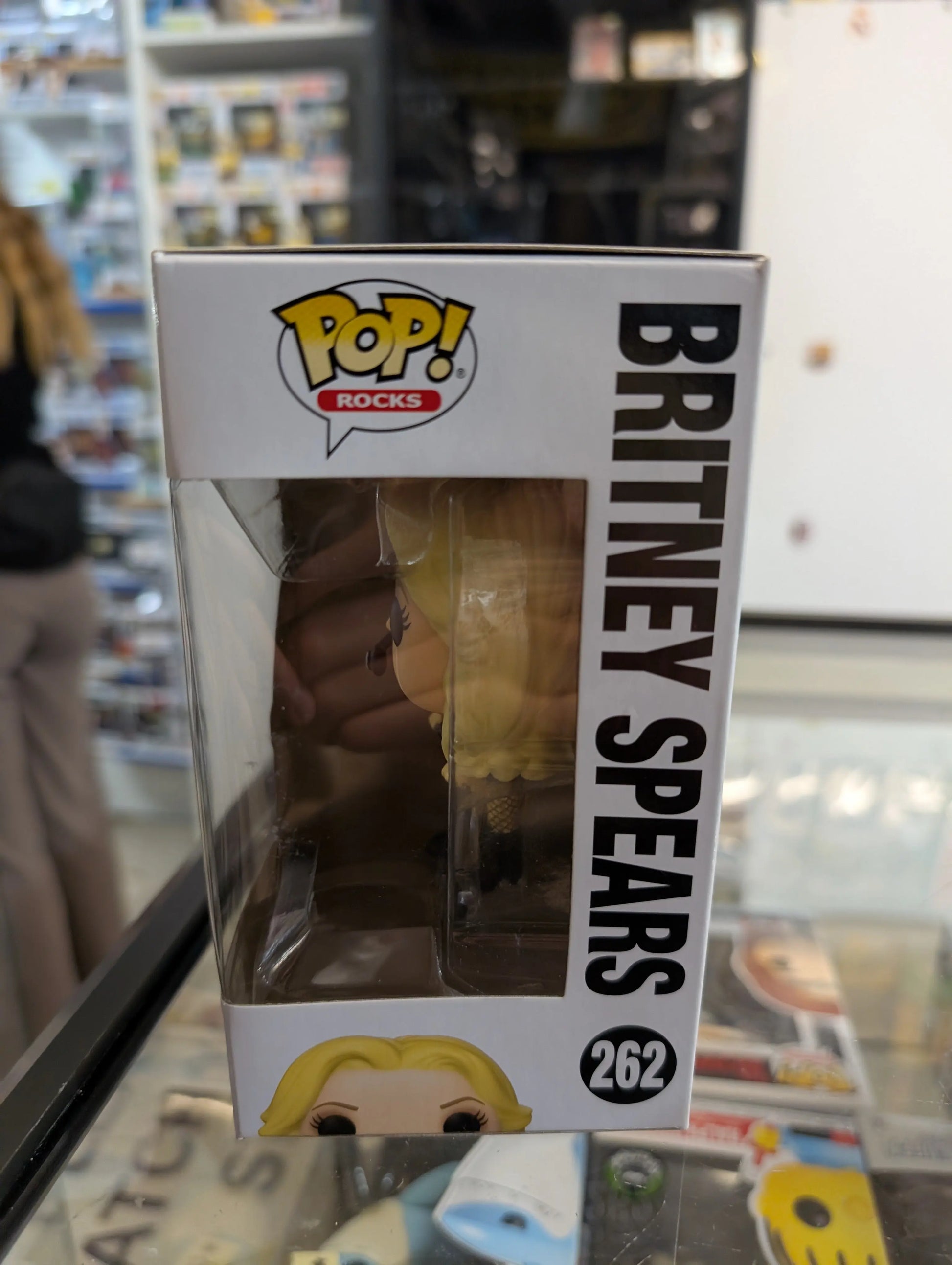 Funko Pop Rocks Britney Spears vinyl #262 FRENLY BRICKS - Open 7 Days