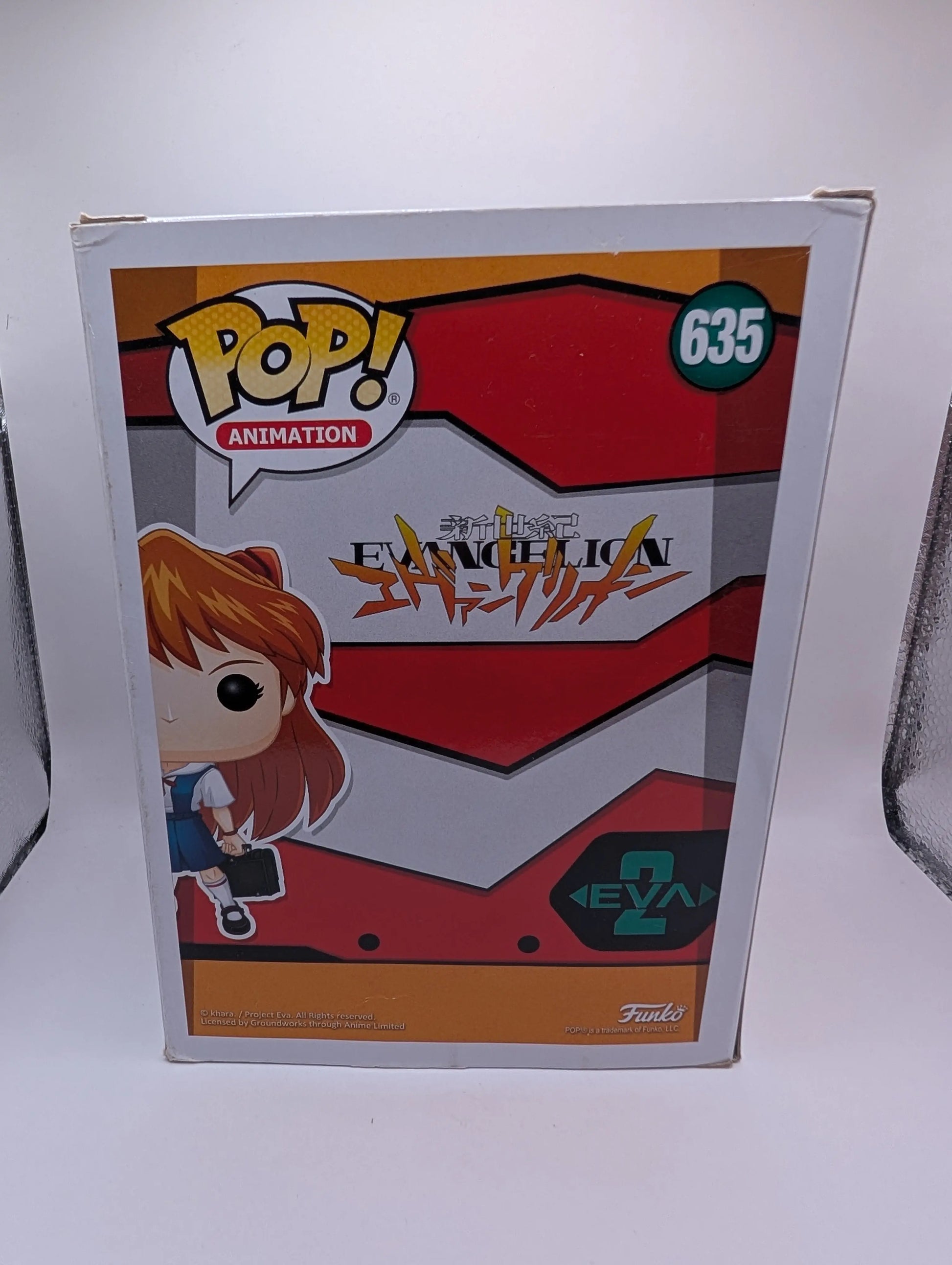 Funko Pop! Vinyl - Neon Genesis Evangelion - Asuka #635 - 2019 Summer Convention FRENLY BRICKS - Open 7 Days