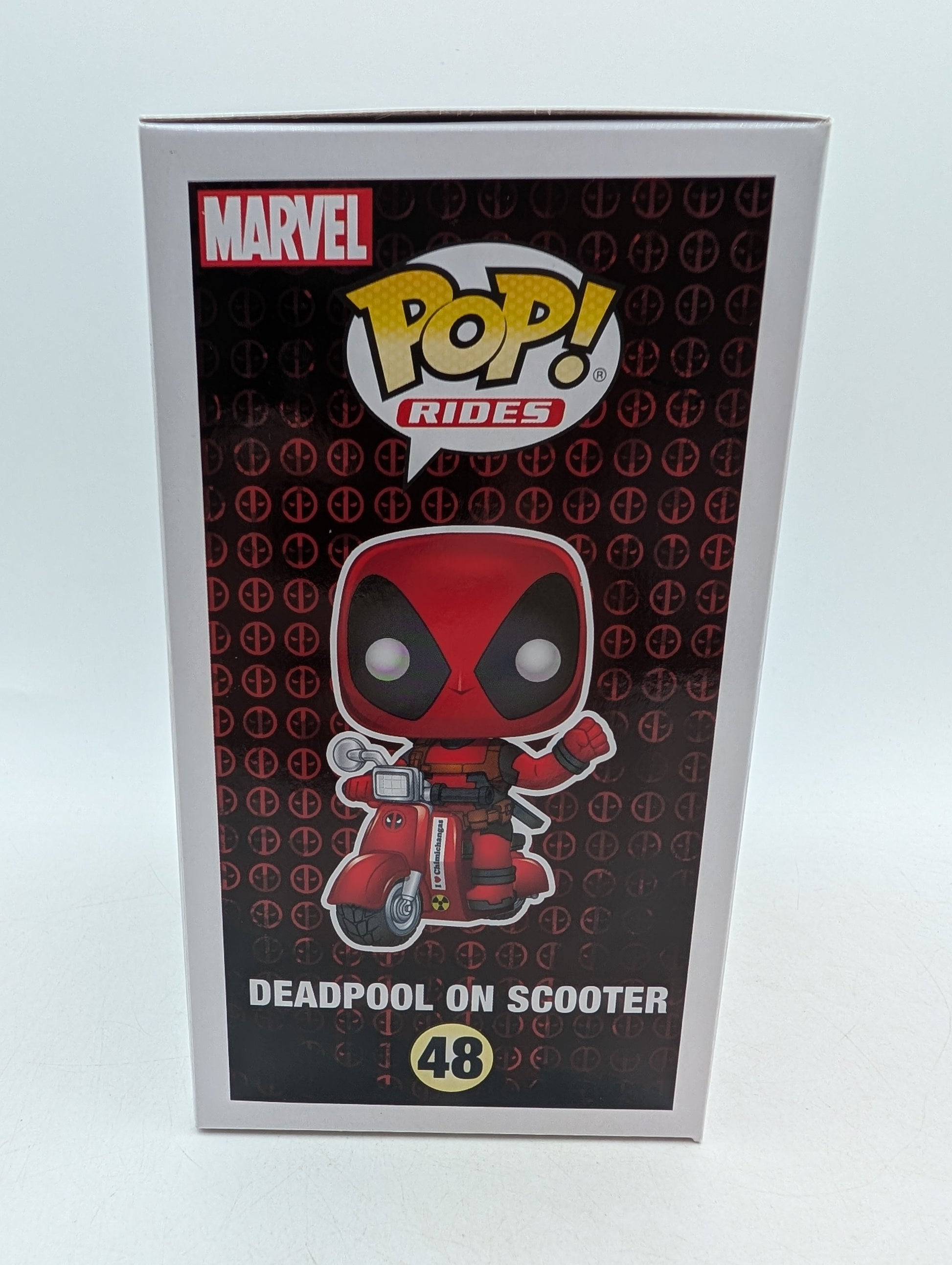 Funko POP! RIDES Marvel Deadpool on Scooter #48 Vinyl Figure image 7