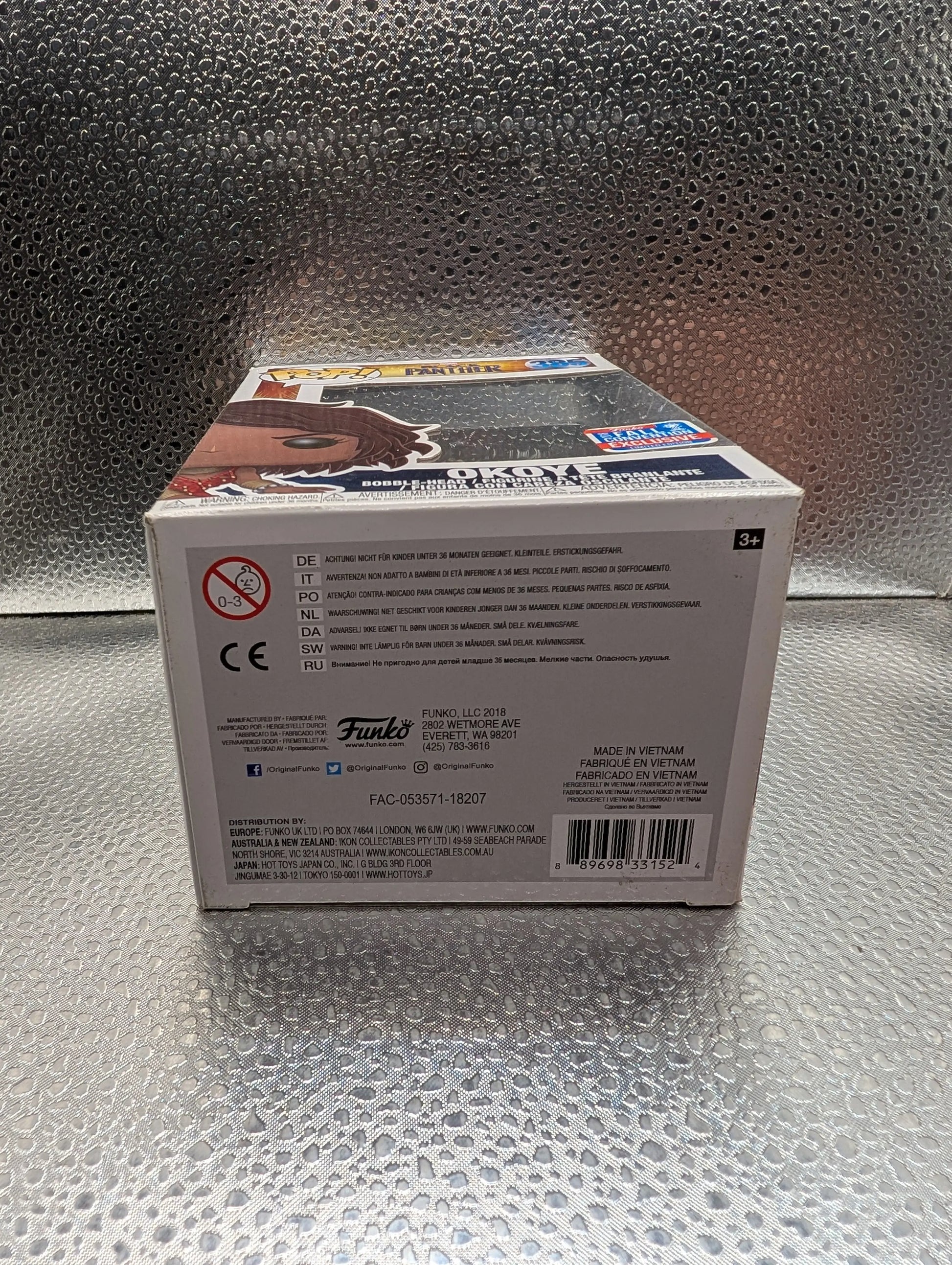 FUNKO Pop Vinyl Okoye Marvel #385 FRENLY BRICKS - Open 7 Days