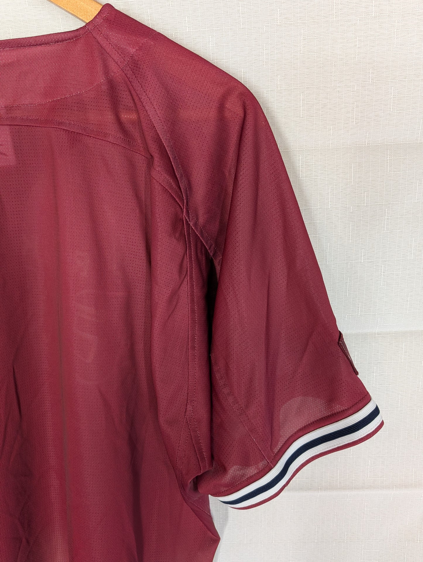 Nippon Baseball Tohoku Rakuten Golden Eagles Fans Uniform 2023 Crimson Large Jersey
