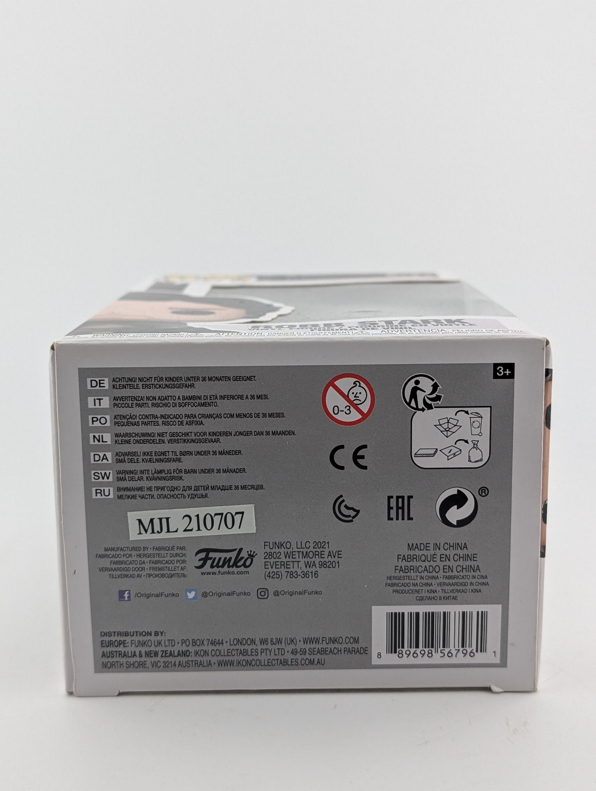 Funko POP! Game Of Thrones - Robb Stark #91 - Vinyl Collectable FRENLY BRICKS - Open 7 Days