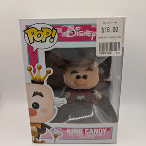 Funko Pop! Vinyl: Disney - King Candy #04 FRENLY BRICKS - Open 7 Days