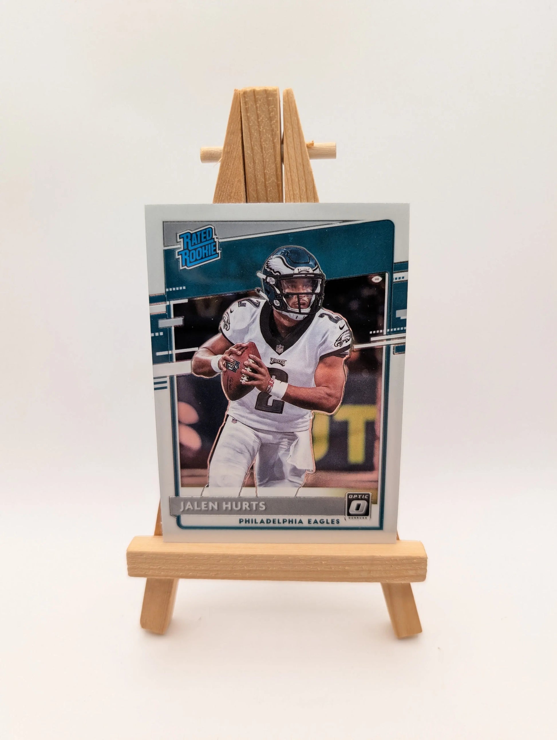 JALEN HURTS 2020 Panini Donruss Optic #164 Rated Rookie Base RC Eagles FRENLY BRICKS - Open 7 Days