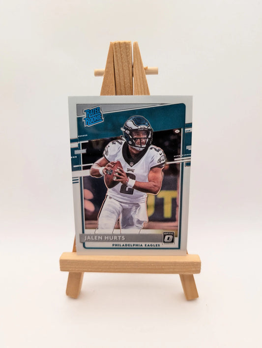 JALEN HURTS 2020 Panini Donruss Optic #164 Rated Rookie Base RC Eagles FRENLY BRICKS - Open 7 Days