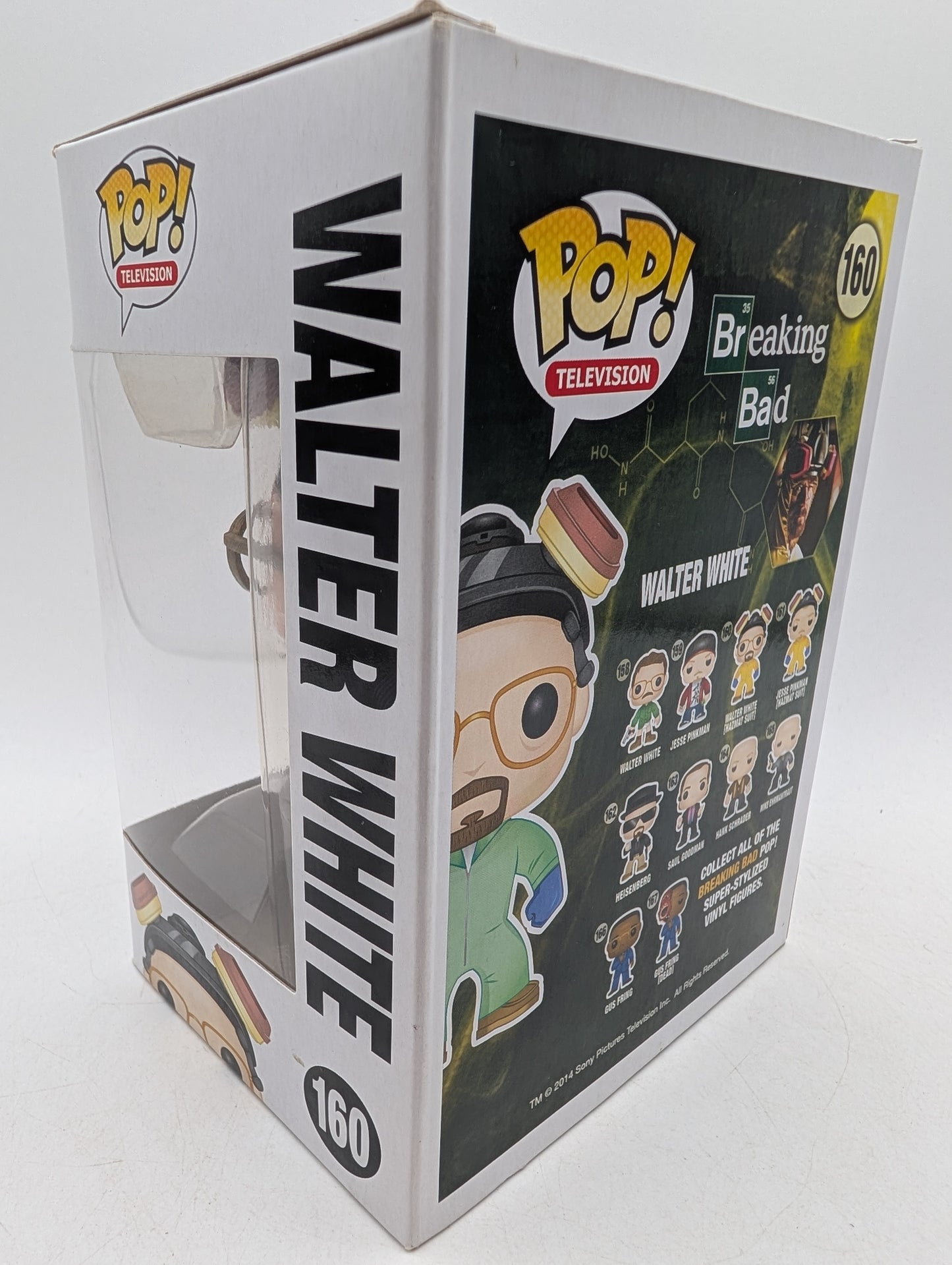 FUNKO Pop! Breaking Bad Walter White in Green Hazmat Suit #160