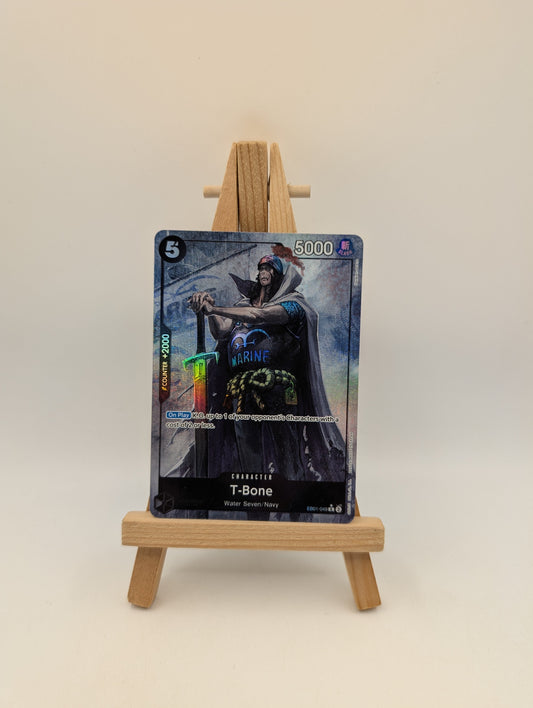 One Piece TCG T-Bone EB01-049 Parallel ALT NM English FRENLY BRICKS - Open 7 Days