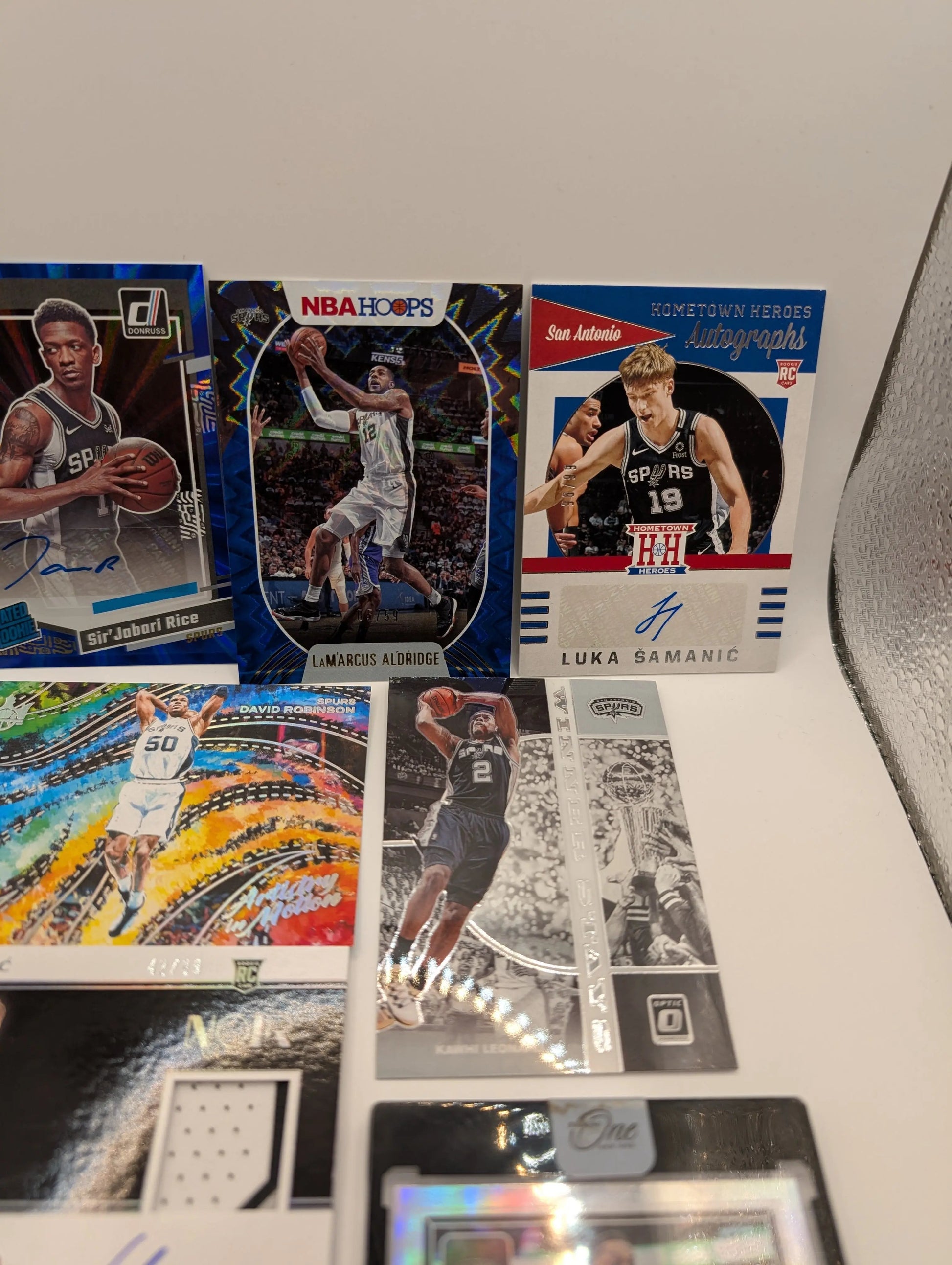 San Antonio Spurs NBA Basketball Card Lot, Rookies, Patch, Auto, George Gervin FRENLY BRICKS - Open 7 Days