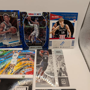 San Antonio Spurs NBA Basketball Card Lot, Rookies, Patch, Auto, George Gervin FRENLY BRICKS - Open 7 Days