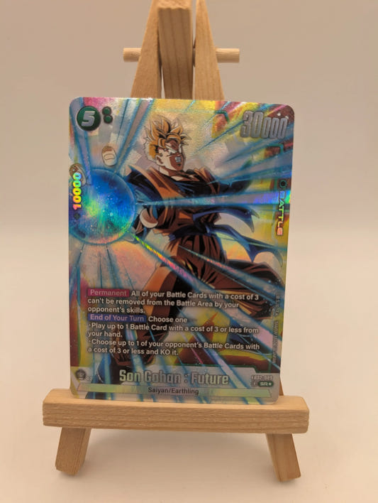 Son Gohan: Future FB02-089 SR (ALT ART) Dragonball Fusion World Blazing Aura FRENLY BRICKS - Open 7 Days