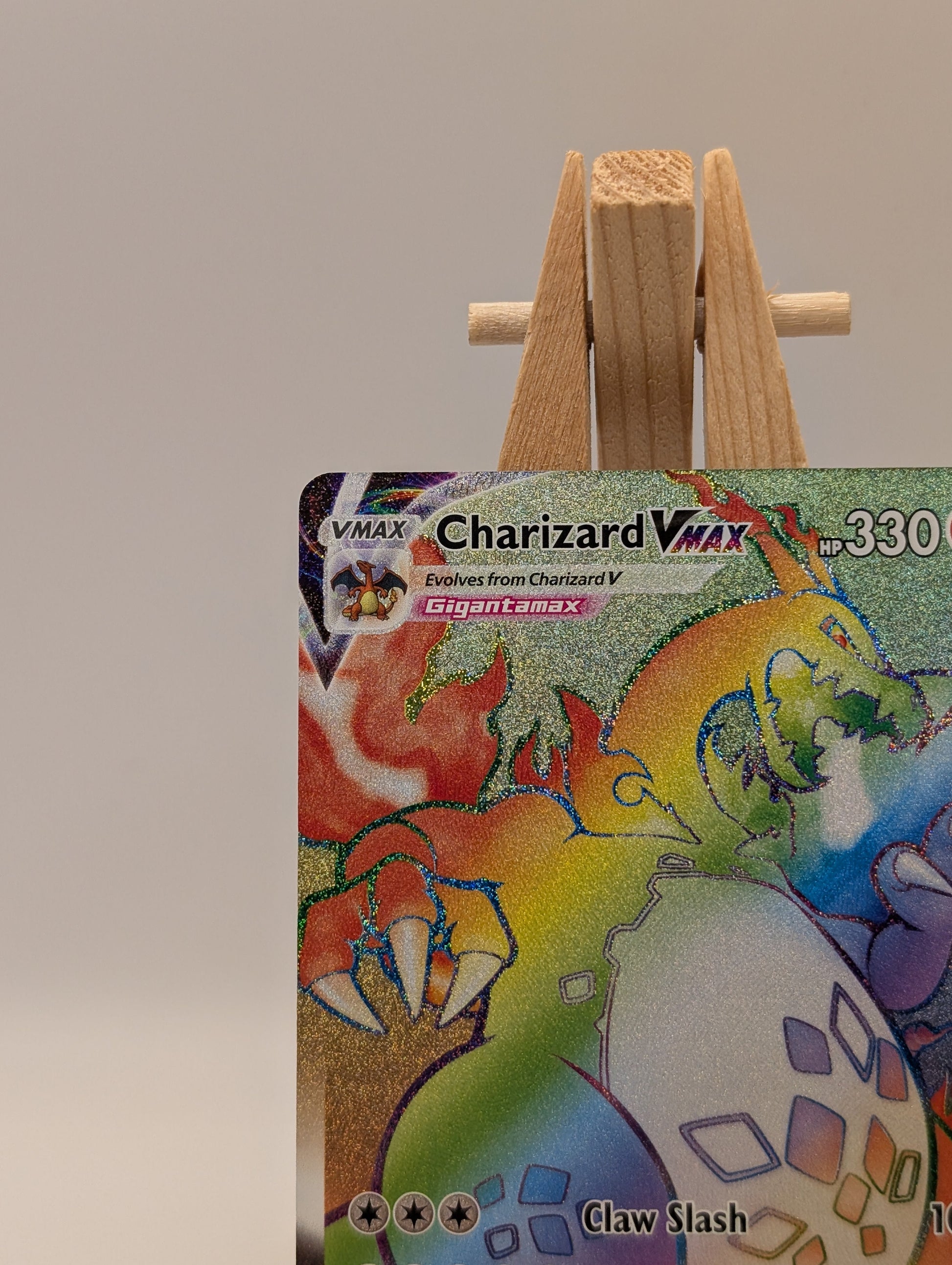 Charizard VMAX 074/073 Rainbow Secret Rare Pokemon Champion's Path Near Mint #2 FRENLY BRICKS - Open 7 Days