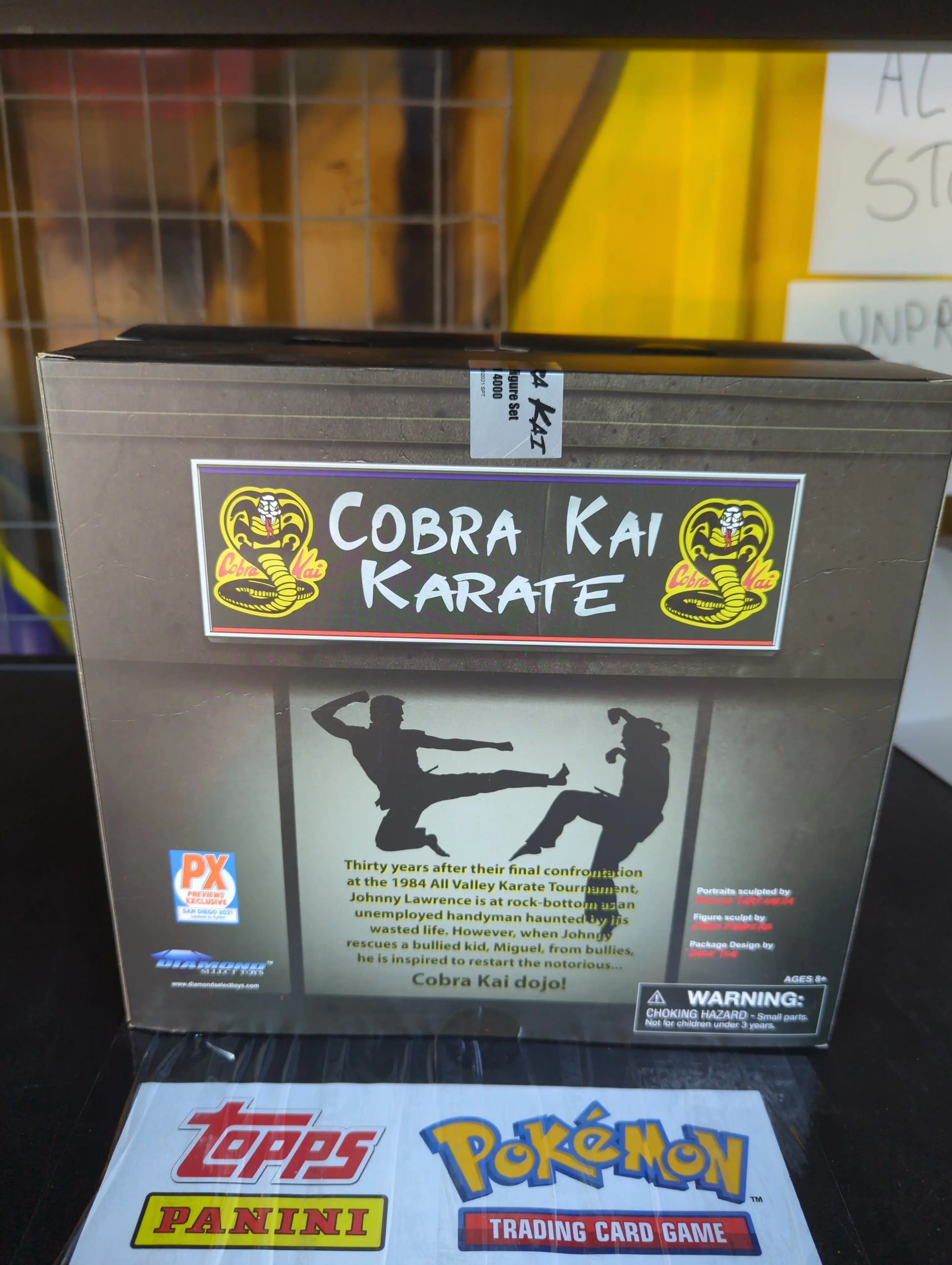 Cobra Kai Deluxe Action Figure Box Set of 3 - SDCC 2021 Previews Exclusive FRENLY BRICKS - Open 7 Days