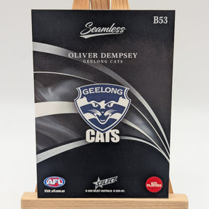 2025 Select AFL Seamless OLIVER DEMPSEY Black Foil /40 #B53 FRENLY BRICKS - Open 7 Days