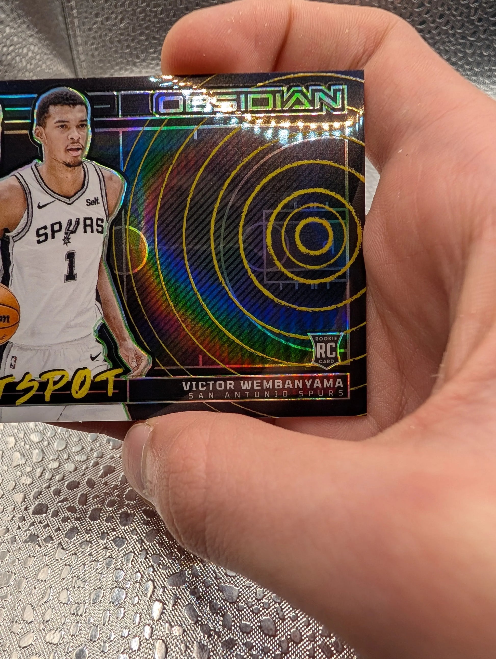 Victor Wembanyama Obsidian Hotspot RC 21/25 FRENLY BRICKS - Open 7 Days